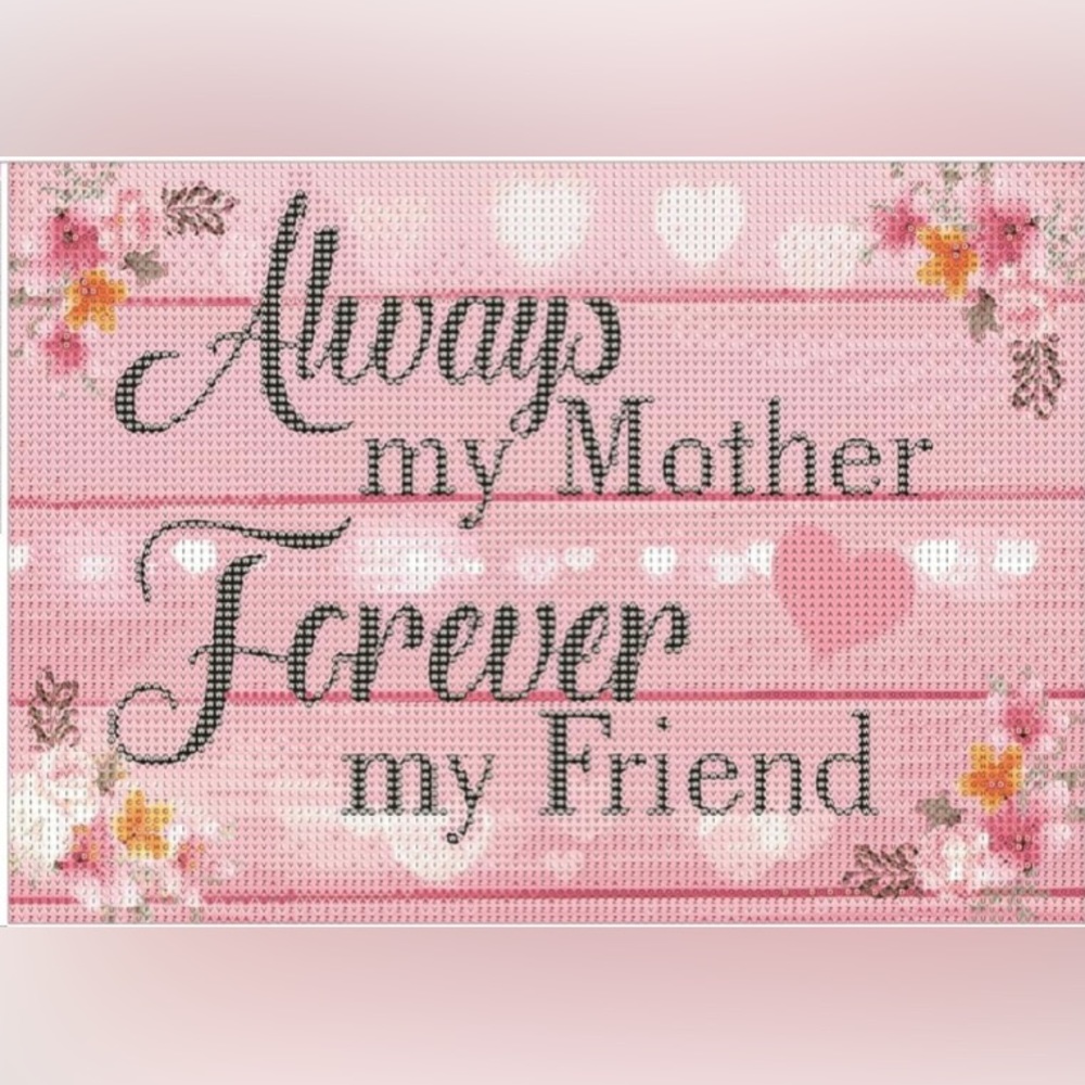 Custom Mother’s Day 3D Diamond Portraits 16x24” - Picture 9 of 9